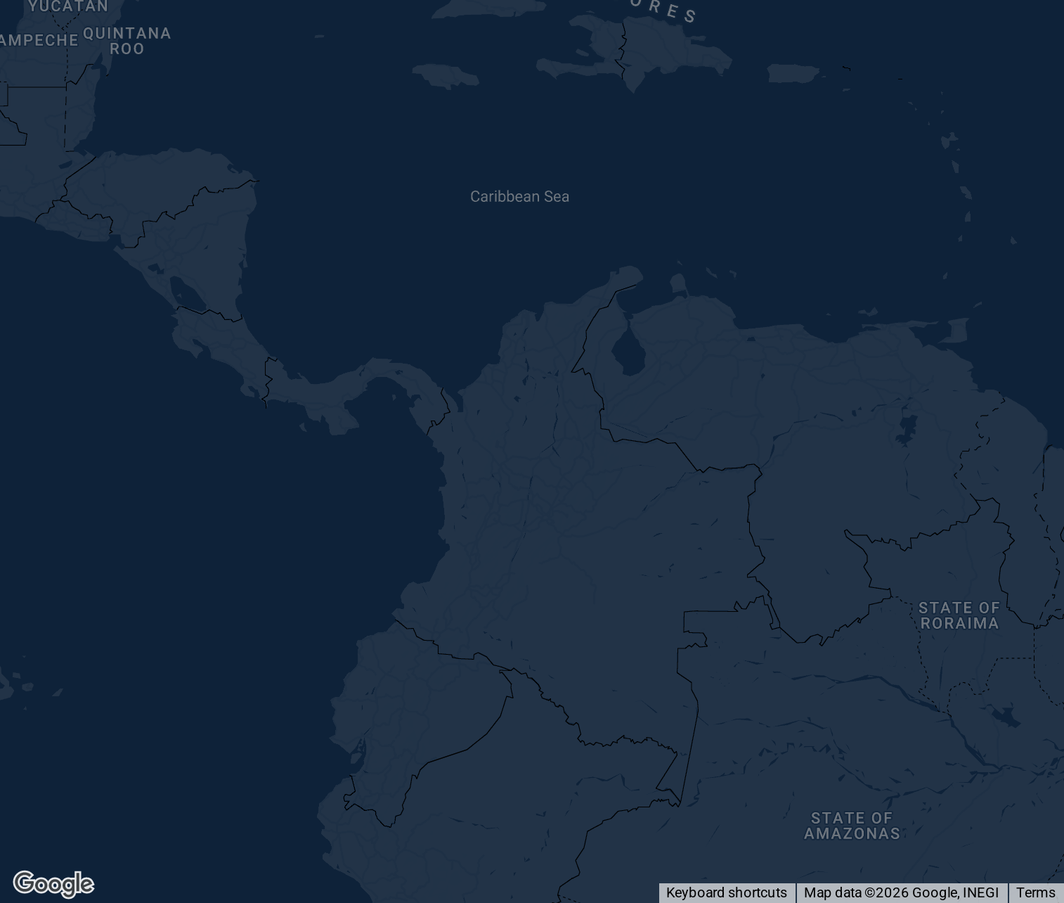 Mapa de sedes