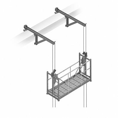Pescante tipo Clamp